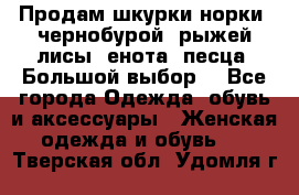 Продам шкурки норки, чернобурой, рыжей лисы, енота, песца. Большой выбор. - Все города Одежда, обувь и аксессуары » Женская одежда и обувь   . Тверская обл.,Удомля г.